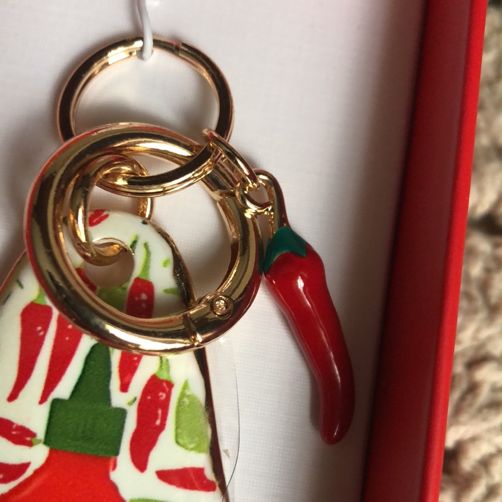 Piper K Chili Pepper Keychain and Bag Charm - Picture 4 of 5